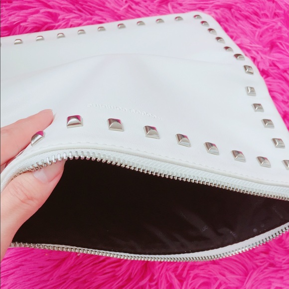 Codes combine white studded clutch new - Picture 4 of 5